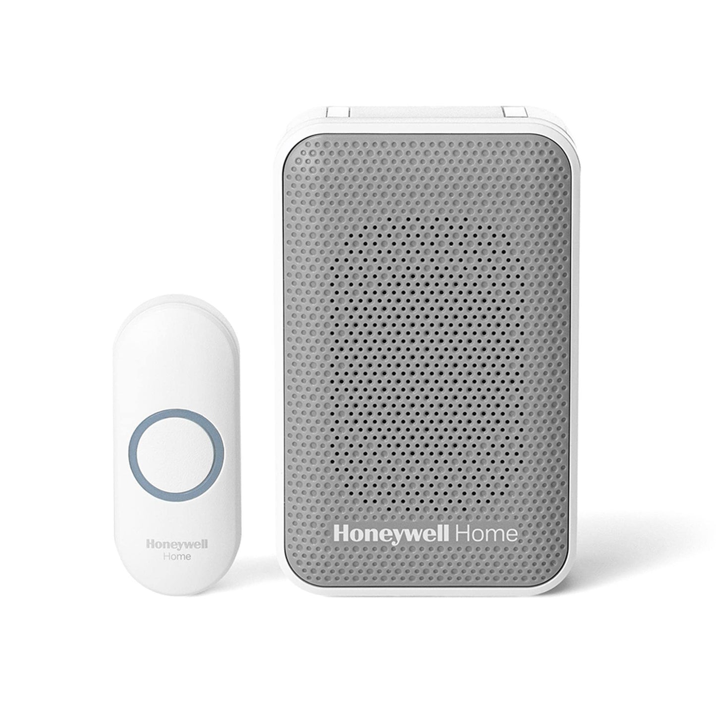 Honeywell Home RDWL313P2000 Doobell Plug-in Wireless Doorbell & Push Button-3 Series, Gray