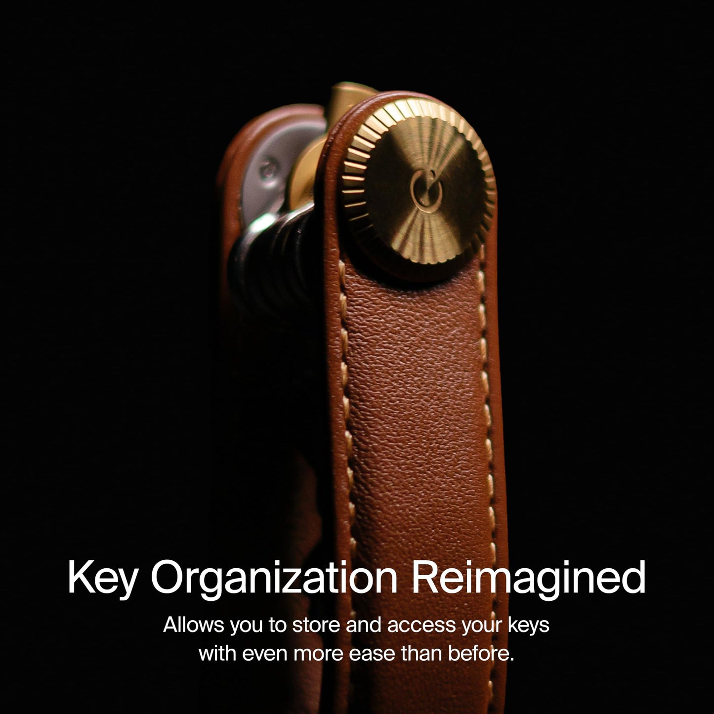 Orbitkey Key Organizer Pro - Leather (Blackout)