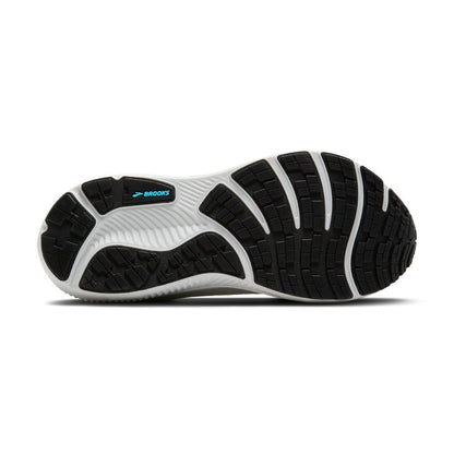 Brooks Women’s Ghost 17 GTX Waterproof Supportive Running & Walking Shoe - Coconut/Oyster/Blue - 7 Medium