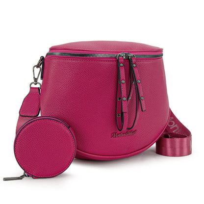 Montana West Large Crossbody Bags for Women Bum Bag Sling Purse with Adjustable Strap