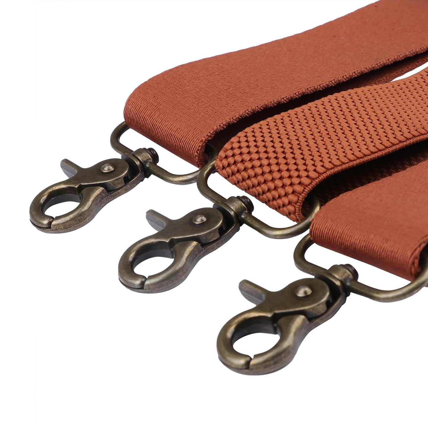 Tourbon Men's Y Back Suspenders - 1.4 Inch Elastic Adjustable Straps with 3 Metal Snap Hooks, Heavy Duty Western Braces for Jeans, Pants & Formal Wear