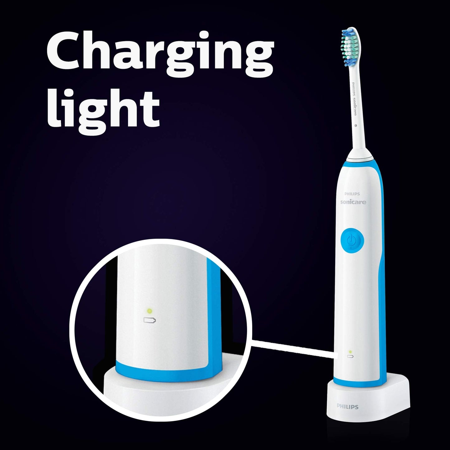 Philips Sonicare 2 Series plaque control rechargeable electric toothbrush, HX6211