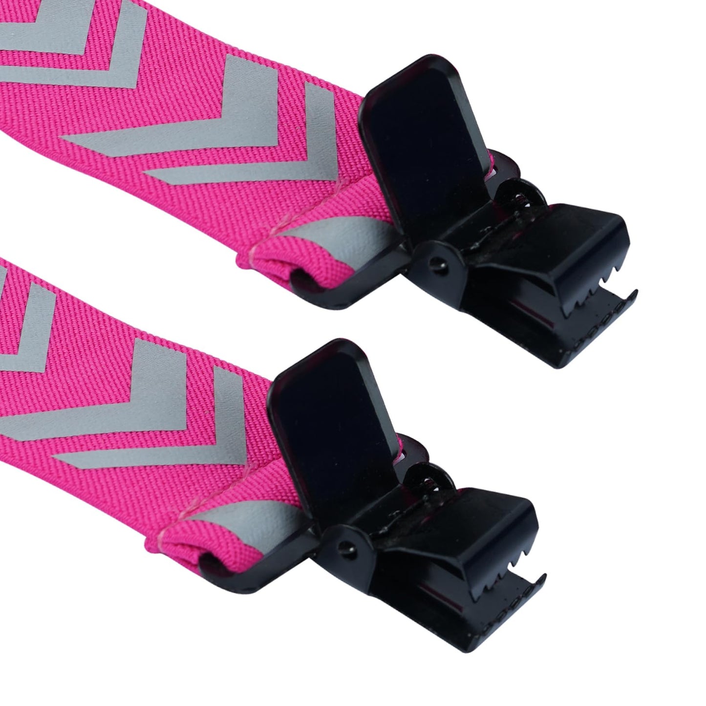 KUNN Safety Reflective Suspender Safety High Visibility Women Work Suspender,Pink