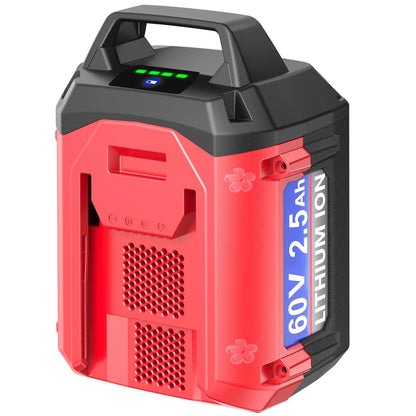 DTK Battery Replacement for Toro 60V Battery 2.5Ah 60V Battery