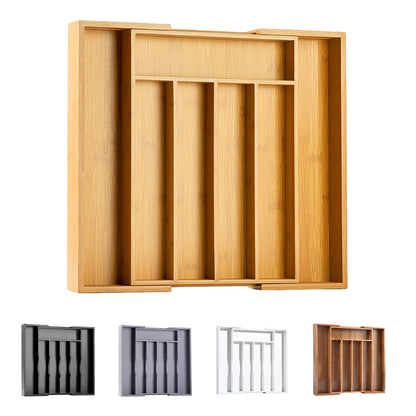 Kitchen Silverware Drawer Organizer and Storage Cabinet Utensil Rack Bathroom Counter Vanity Extra Large Big Cooking Drawer Organizers Countertop Pantry Storage Cabinet Best Kitchen Must Haves 2025