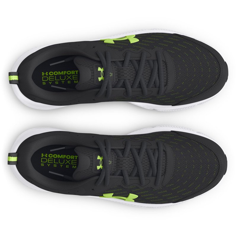 Under Armour Men's Charged Assert 10 Shoes, Anthracite/Anthracite/Morph Green, 12