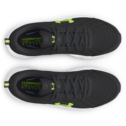 Under Armour Men's Charged Assert 10 Shoes, Anthracite/Anthracite/Morph Green, 9