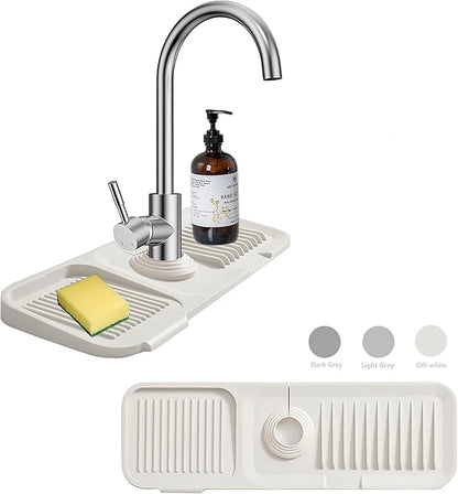 Kitchen Sink Splash Guard Sponge Holder