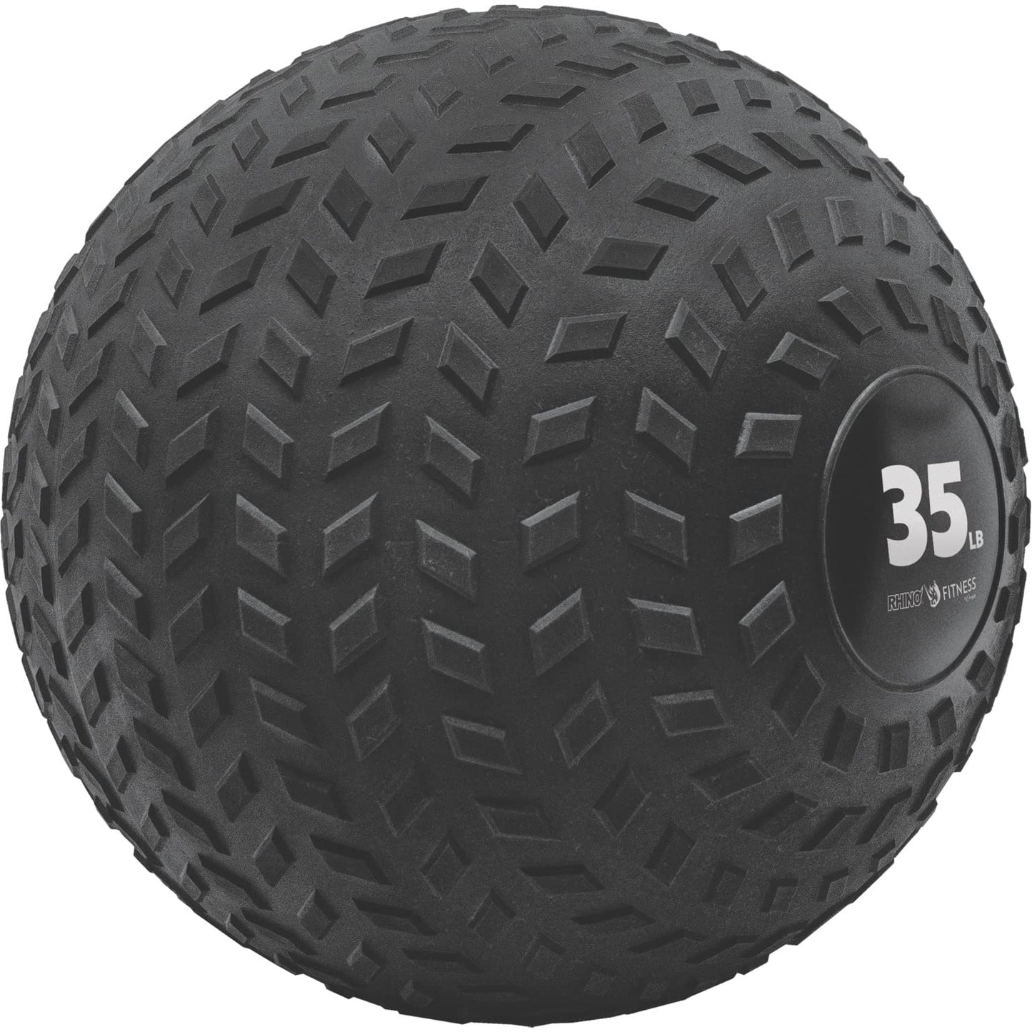 Champion Sports Rhino Fitness Slam Ball, 35 Pounds, Black
