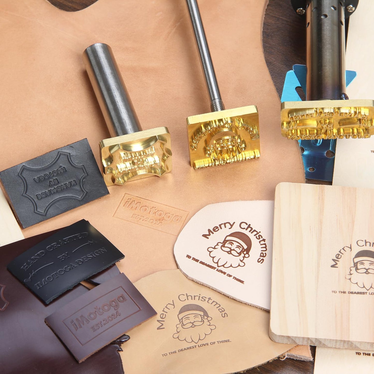 Custom Leather Stamp,Personalized Stamping Tools,Leather Embossing kit,Engraver Working Tool,mini Letter Stamps,Branding Iron for Wood,Paper,Food(0.5 inch)