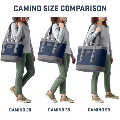 YETI Camino 20 Carryall with Internal Dividers, All-Purpose Utility Bag, Navy