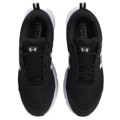 Under Armour Men's Charged Assert 10, (001) Black/Black/White, 11.5, US