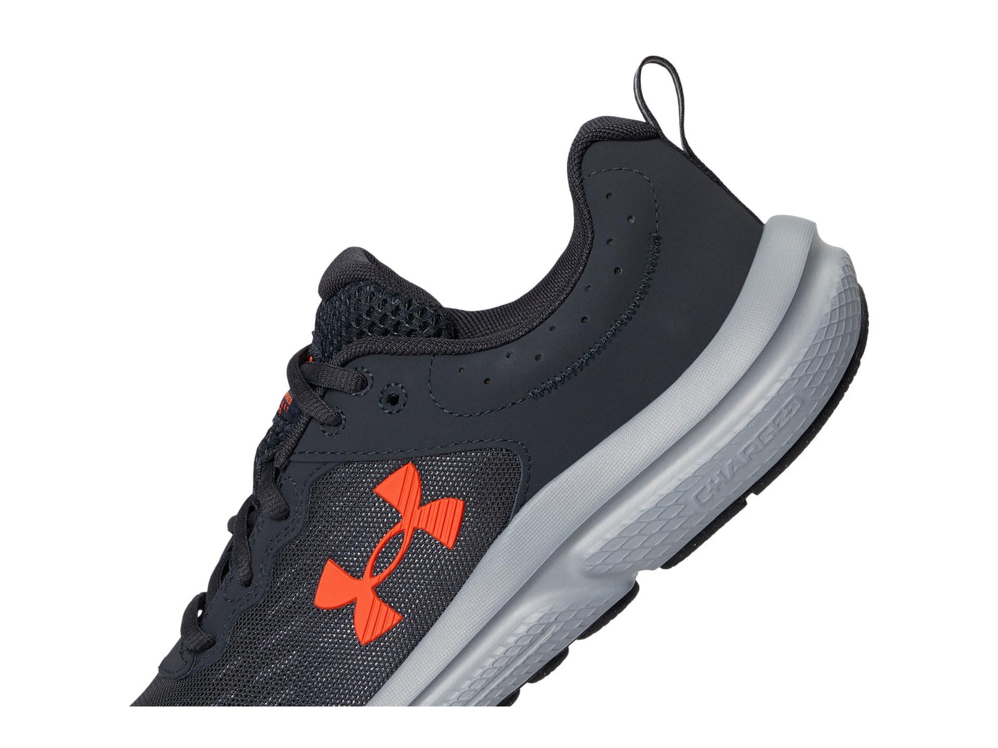 Under Armour Men's Charged Assert 10, (016) Anthracite/Anthracite/Ares Red, 2.5, US