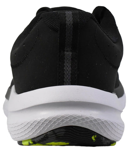 Under Armour Men's Charged Assert 10, (004) Black/Black/High Vis Yellow, 7, US
