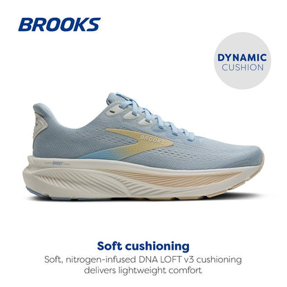 Brooks Women’s Ghost 17 Neutral Running Shoe - Skyway/Coconut/Sand - 11.5 Medium