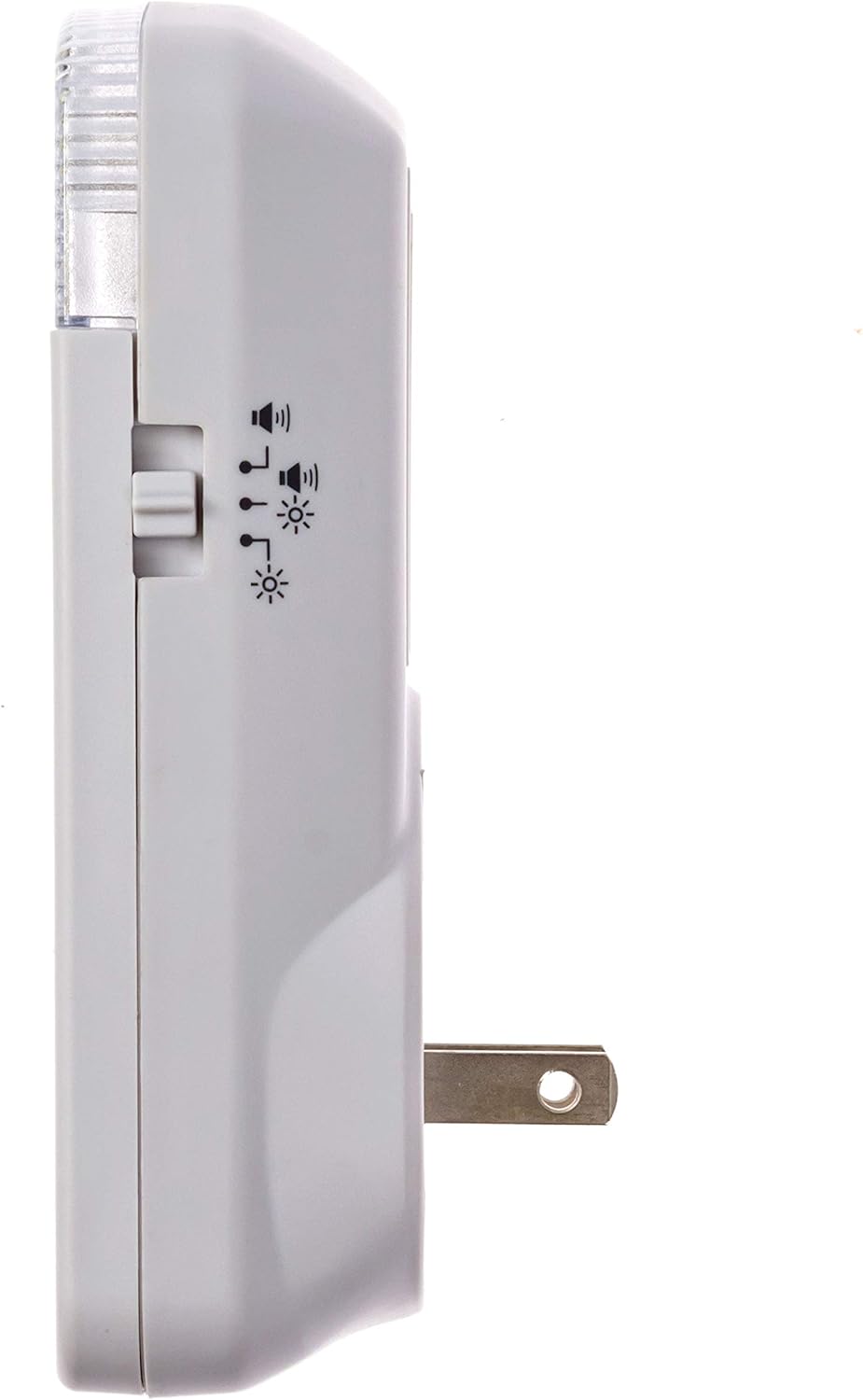 Safeguard Supply Wireless Doorbell Kit- 1000' Range Plug In Doorbell Ideal As Hearing Impaired Doorbell & Deaf Doorbell - Available 95dB Volume Setting & Attention Grabbing Flashing Doorbell Strobe