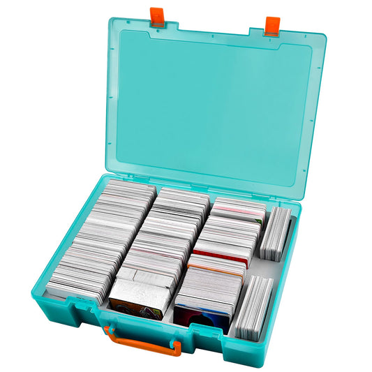 ALKOO 2200+ Large Trading Card Storage Box Case Holder for Kids Against Maturity, C.A.H MTG Deck Organizer for Cards Against Humanity/for Magic The Gathering Sports Cards& Expansions