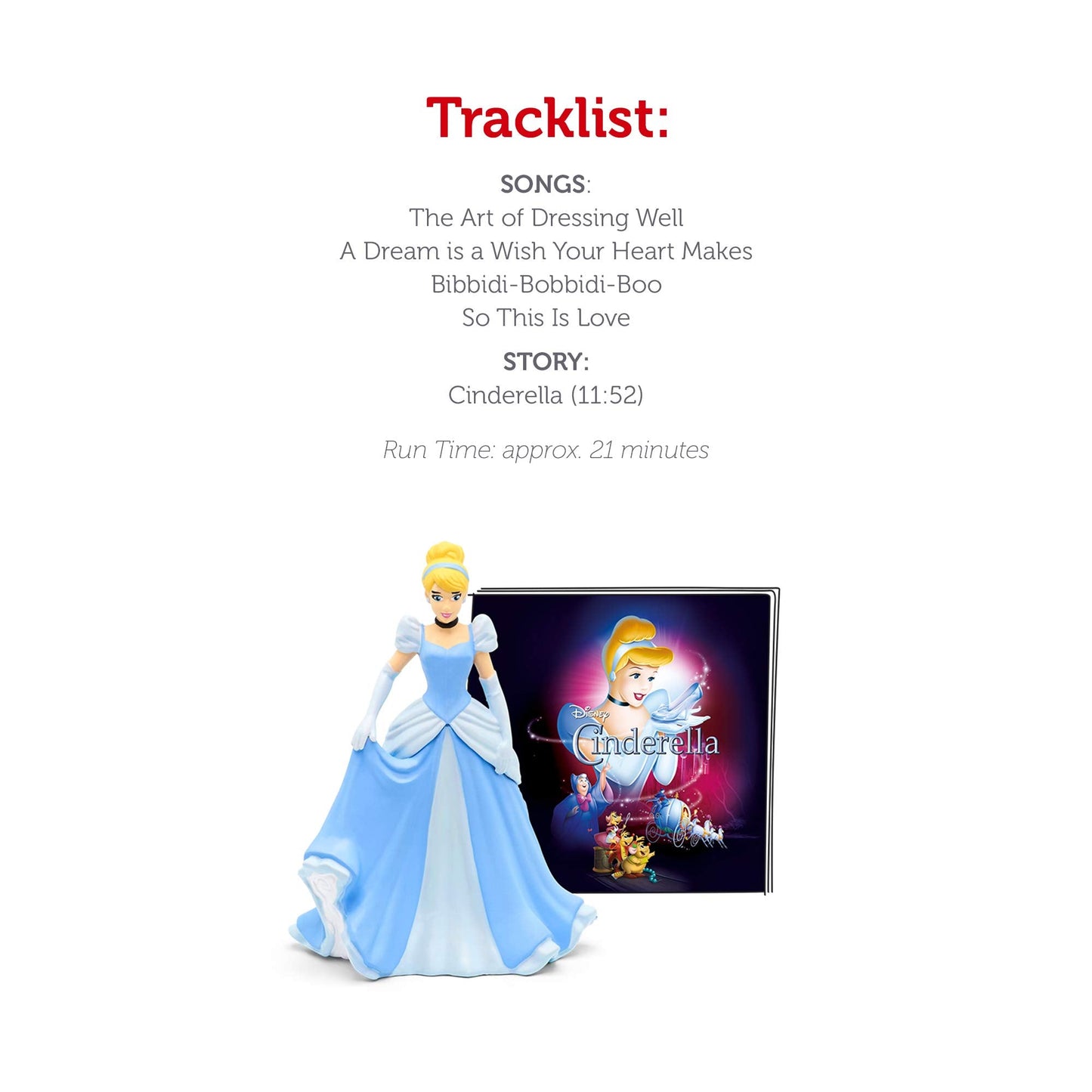 Tonies Cinderella Audio Toy Figurine from Disney