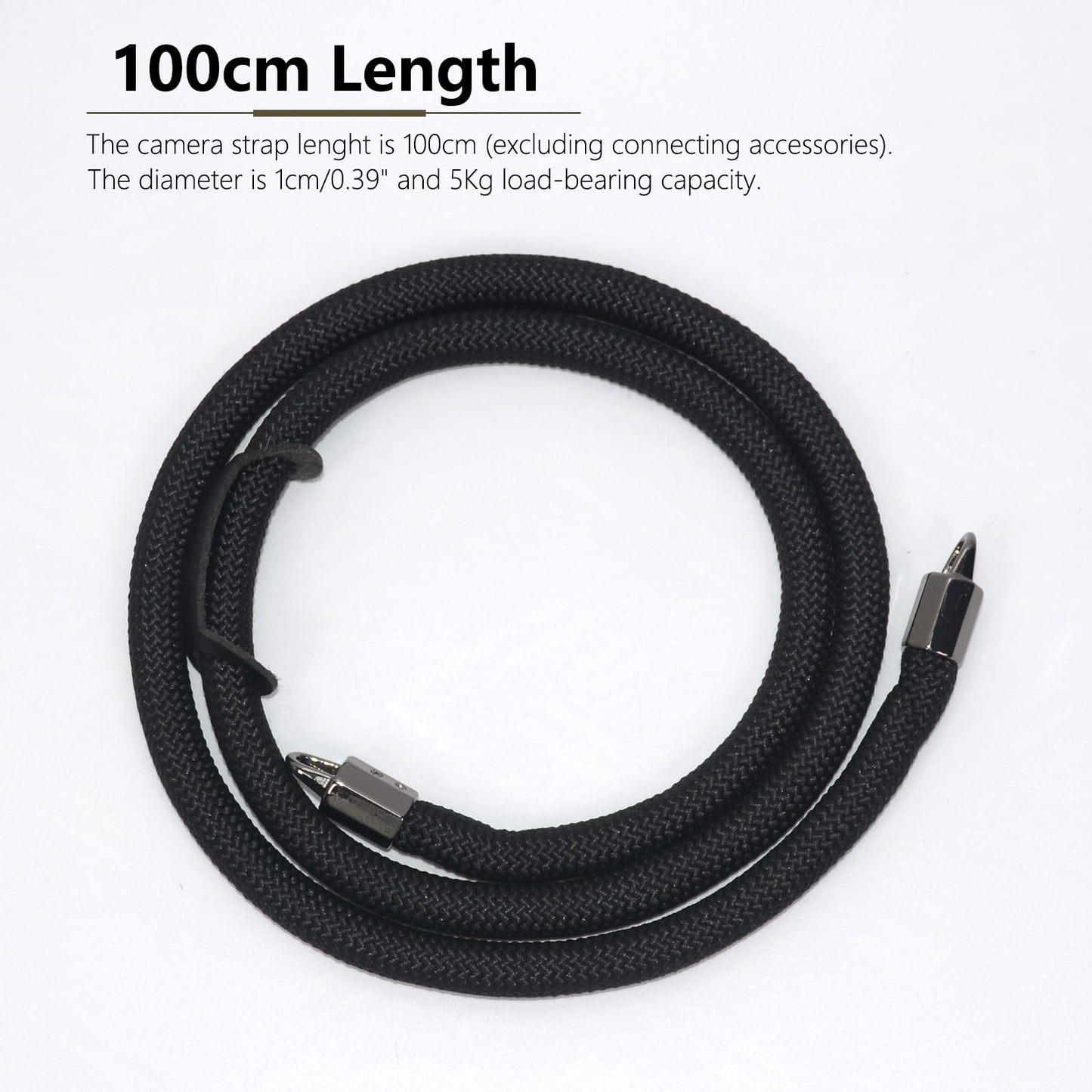 Aisnyho Universal Camera Shoulder Strap,Neck Camera Strap for Mirrorless DSLR SLR Camera,for Fuji X-M5 X100VI XT5 XT50 XT30 XT20 XT1 XT2 XT3 XT4, Black, One Size