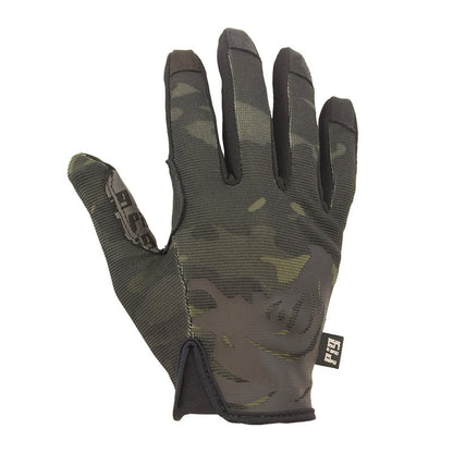 PIG FDT Delta Utility Gloves, Touchscreen Compatible, High Dexterity for Shooting Sports, 1 Pair, Multicam Black, X-Large