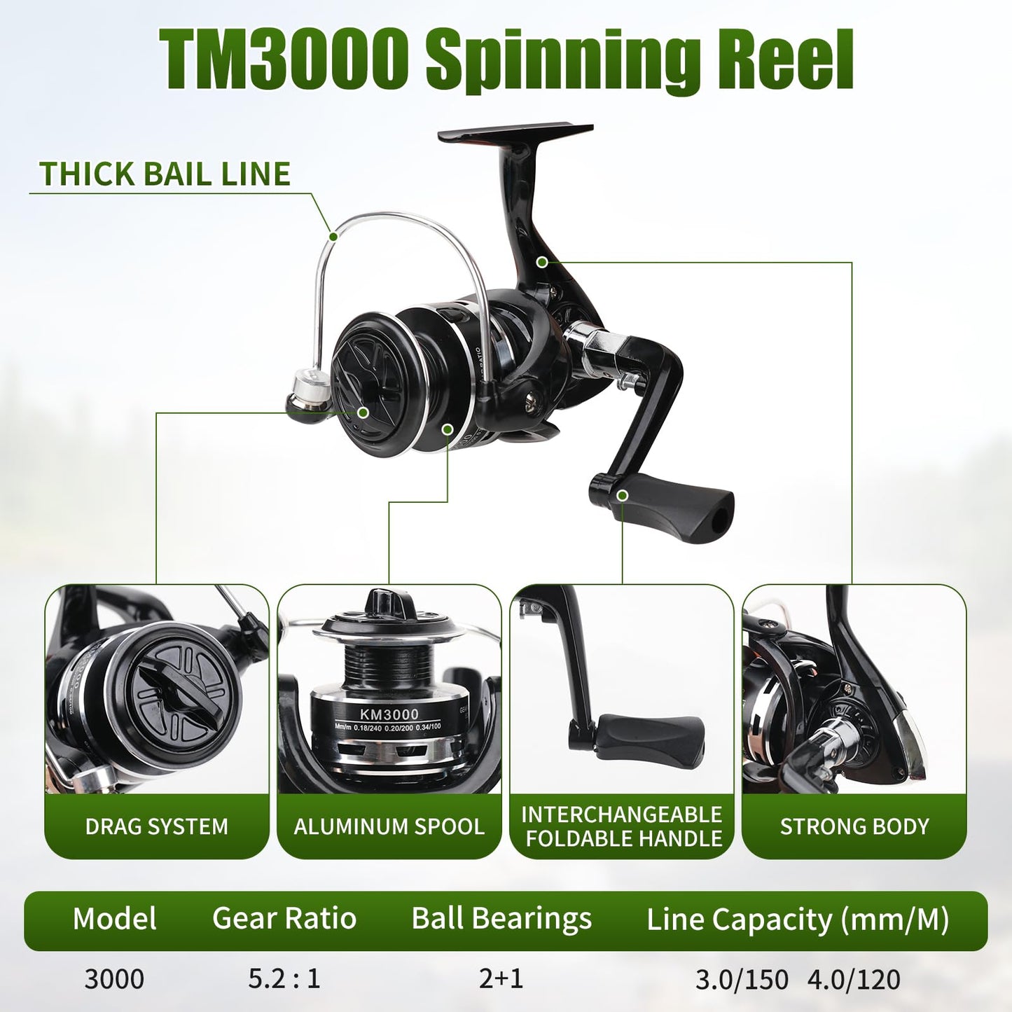 Fishing Rod Reel Combo - 2PCS 6.89ft Telescopic Fishing Poles 2PCS Spinning Reels Lures Set Fishing Pliers with Carrier Bag for Travel Saltwater Freshwater Gift Portable Fishing Pole Kit (Black 1)