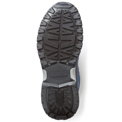 BASS OUTDOOR MEN'S BOOTS PEAKSEAMLESSHIKERMID,ENSIGN BLUE, 9