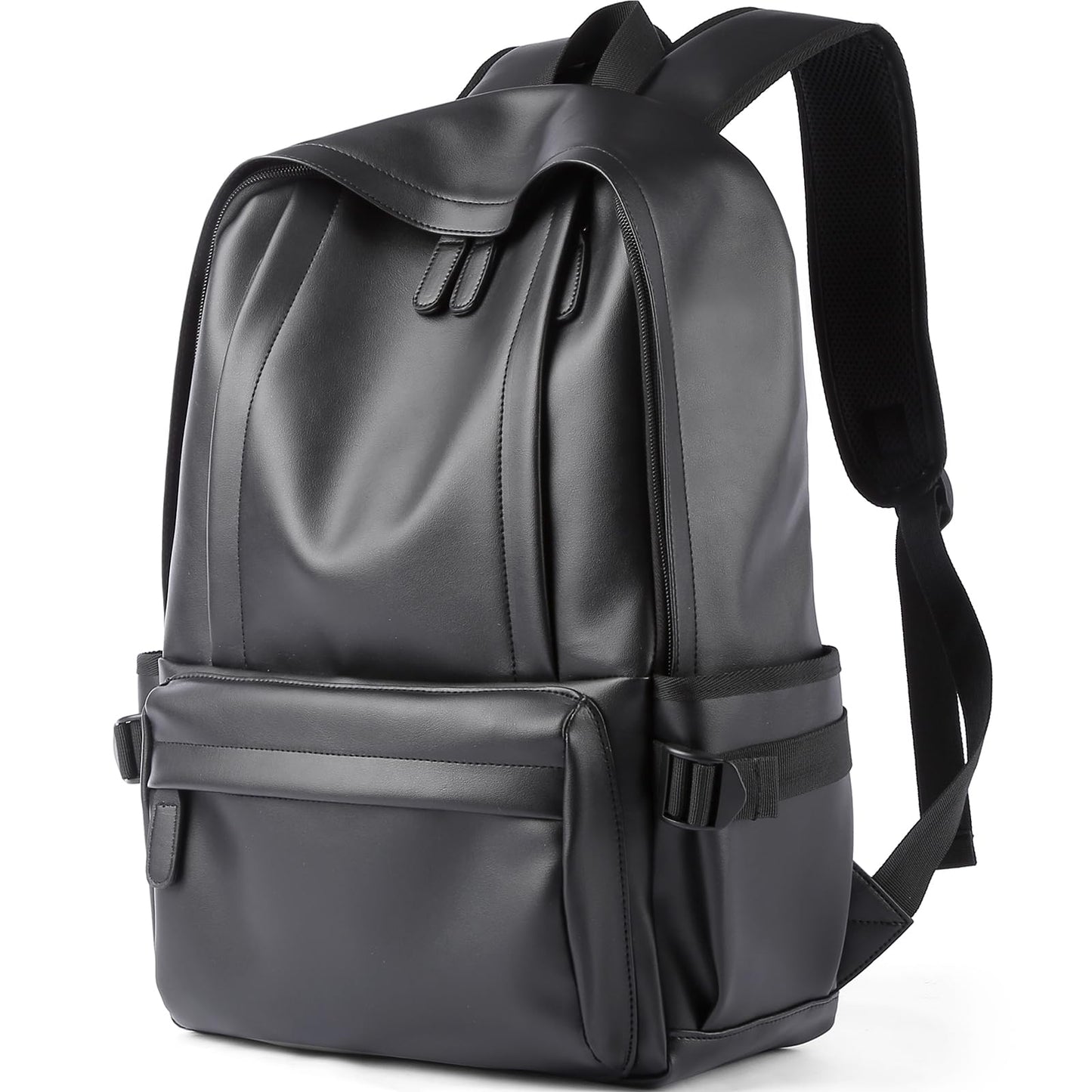 MATE ELAN Laptop Leather Travel Backpack For Men Water-Repellent Carry On Back Pack For Travel Business Work computer Backpacks Fit 15.6" Laptop