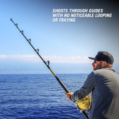 HERCULES Super Tough Braided Fishing Line 6 pounds Test Hi-Vis Yellow 6LB (500 Yards) - 4 Strands