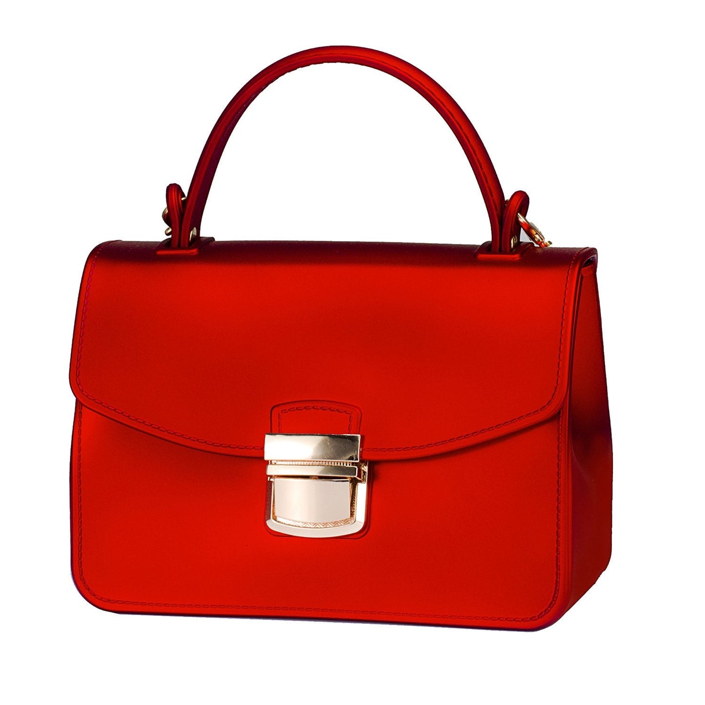 Red Clutch Purses for Women Jelly Small Crossbody Bags Formal Evening Bags Top Handle Purses for Women Mini Tote Bag