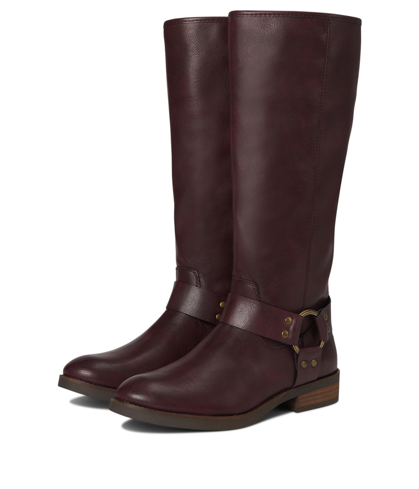 FRYE AND CO. Womens Kellie Harness Mulberry 7.5 Medium