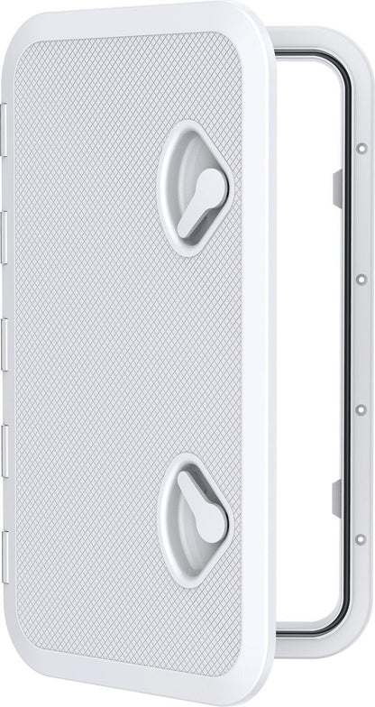 Seaflo Marine Boat Deck Access Hatch & Lid 23.9" x 13.9", White, 606mm x 353mm