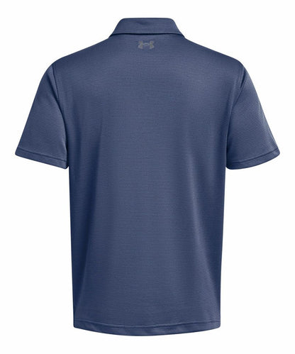 Under Armour Men's Tech Golf Polo, (045) Downpour Gray / / Pitch Gray, Medium