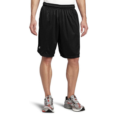 Russell Athletic Men's Mesh Pocket Short, Maroon, Large