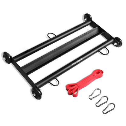 Yes4All Glute Ham Glider, Exercise Wheels for Home Gym Fitness, Glute Hamstring, Booty Building