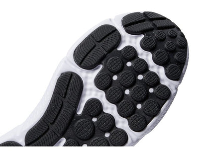 Under Armour Men's Charged Assert 10 Shoes, (001) Black/Black/White, 8 Wide