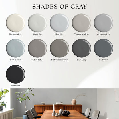 EVOLVE Interior Paint & Primer, Satin (Featherstone), 5 Gallon – Available in 50+ Colors, One-Coat Coverage, Excellent Hide, Low VOC, Low Odor, Washable Interior Paint