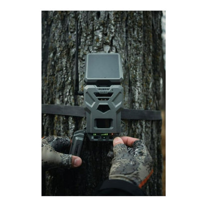 SPYPOINT Flex-S Dark Cellular Trail Camera with Solar Panel Dual SIM and 32GB MicroSD Card (2-Packs)