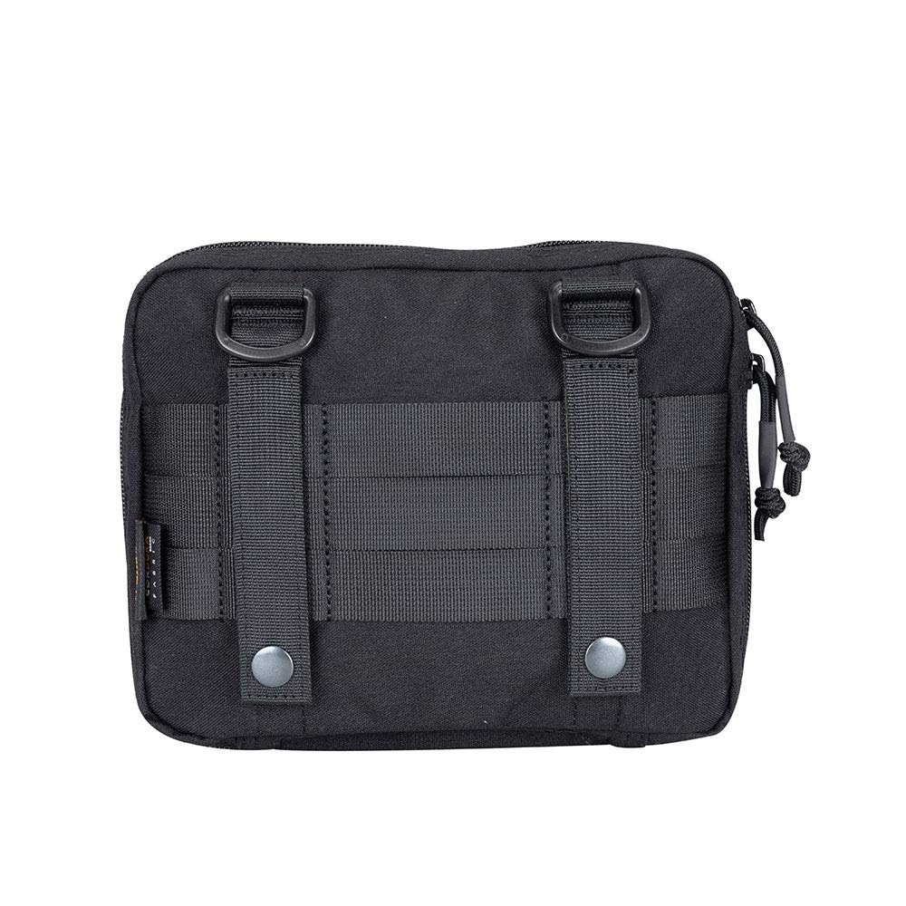 EXCELLENT ELITE SPANKER Molle Admin Pouch Tactical EDC Tool Pouch Military Nylon Holder Modular Utility Organizer Bag(Black)