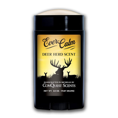 Conquest Scents EverCalm Deer Herd Scent Bottle – Deer Attractant & Calming Scent, All-Season Effectiveness, Versatile Hunting Liquid Bottle, 4.0 oz