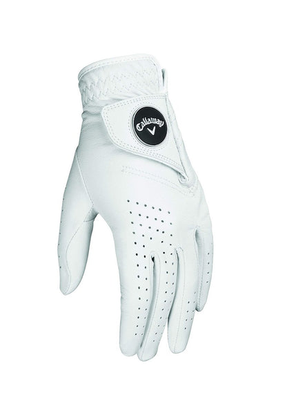 Callaway Golf Dawn Patrol Glove (Worn on Right Hand, White 2019, Medium, Standard)