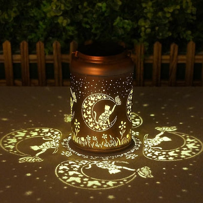 Christmas Decorations Gifts for Women Men Mom, 2 Pack Cat Solar Lights Outdoor Waterproof, Mothers Day Gifts Decoration Outside for Outdoor, Yard, Lawn, Balcony Garden Decor Solar Lantern