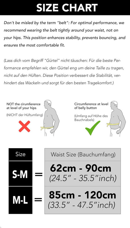 Fitgriff® Running Belt for Men & Women - Secure Jogging Pouch for Phone, Keys & Essentials - For All Cell Phones (Grey, 24.5" - 35.5" Waist Size)