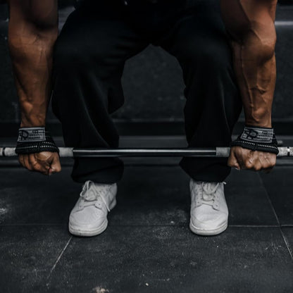 Deadlift Straps - Heavy Duty Figure 8 Weightlifting Straps for Powerlifting & Bodybuilding | Strong Grip Support for Men & Women