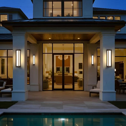 Outdoor Wall Lights 26" Waterproof Modern Porch Light 3000K Large Outdoor Sconces Wall Lighting Long Sconce Exterior Lighting Fixtures Wall Mount for Front Porch Outside House Garage Patio
