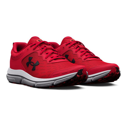 Under Armour Men's Charged Assert 10 Shoes, (600) Red/Red/Black, 9