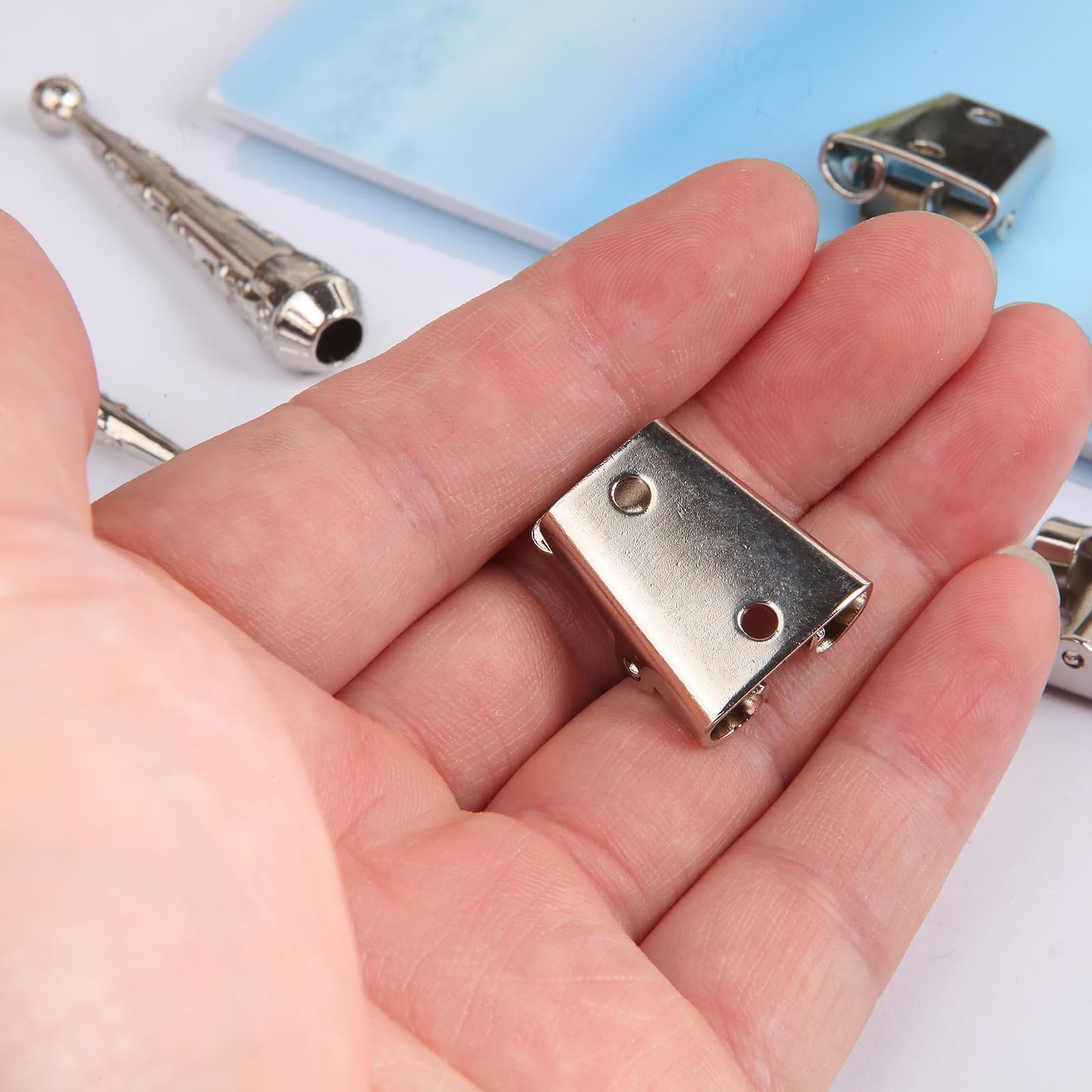 Doitby Bolo Tie Kit with 3 Bolo Tie Slides and 6 Bolo Ties Tips for Tie Making