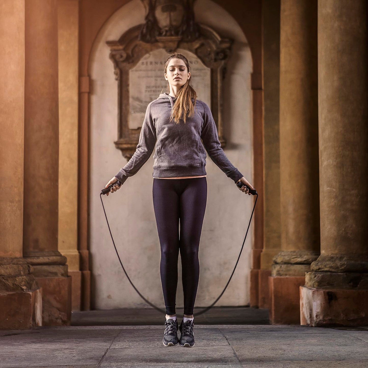 XYLsports Jump Rope for Fitness Adjustable Rope for Men, Women, and Kids Ideal for Cardio and Training Workouts (Pink)