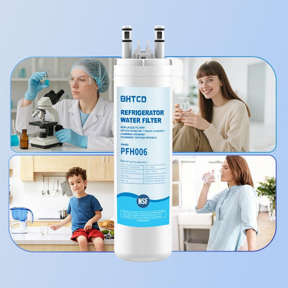 Water Filter for Frigidaire Refrigerator FFSS2615TS, FFSS2615TE, FFSS2615TP, LFSS2612TE, LFSS2612TF, FFHS2611PF, FFHS2611LW, FFSS2625TS, FFHS2622MS, FFSS2315TS, LFSS2612TP fridge Replacement Filter.
