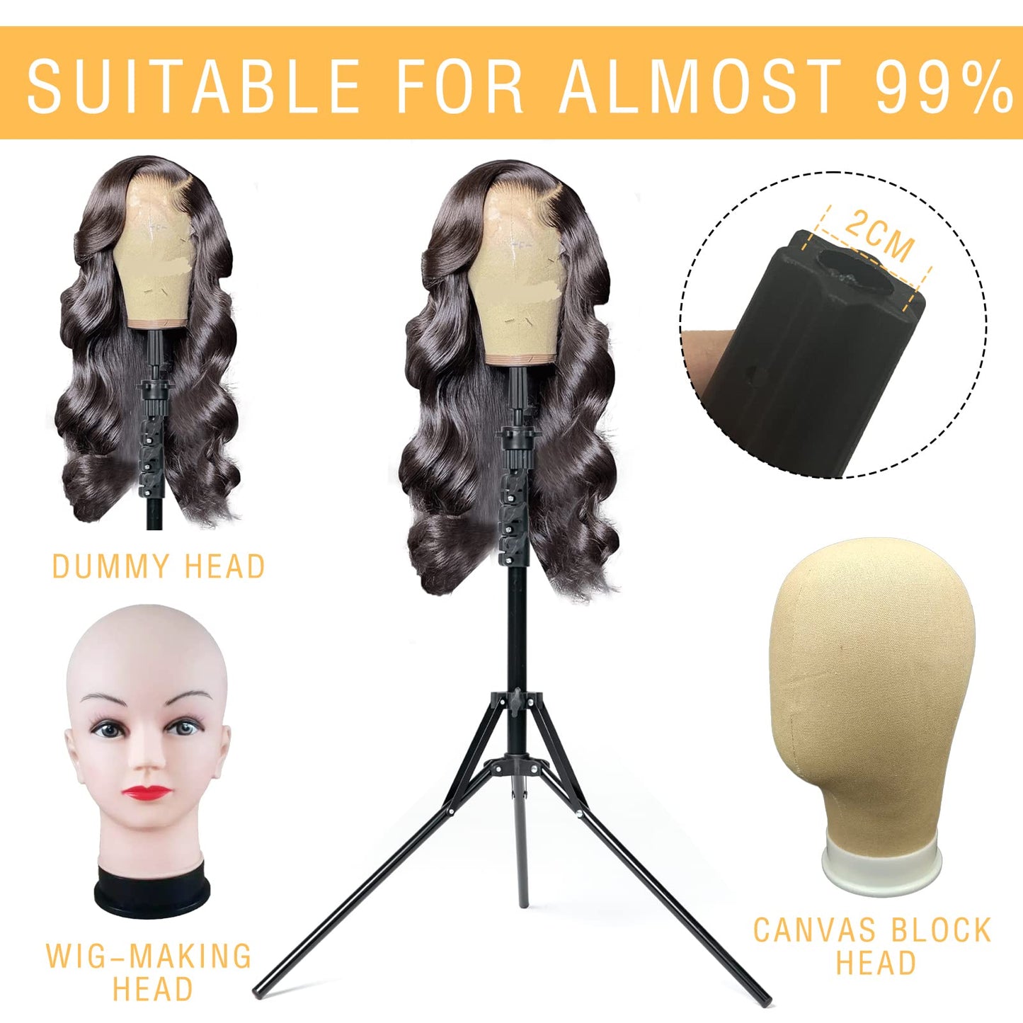 Electric Hot Comb Hair Straightener, Deluxe Electrical Straightening Comb Curling Iron for Natural Black Wigs, Hot Comb Electric for Wigs Pressing Combs with Wig Glue Melting Spray Hair Wax Stick
