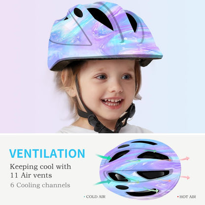 ETEETOW Bike Toddler Helmet 2-4 Years,Adjustable Safety Lightweight Baby/Kids Helmets Ages 1-3-5-8 for Girls Boys,Multi-Sport Infant Helmet for Skating Cycling Scooter